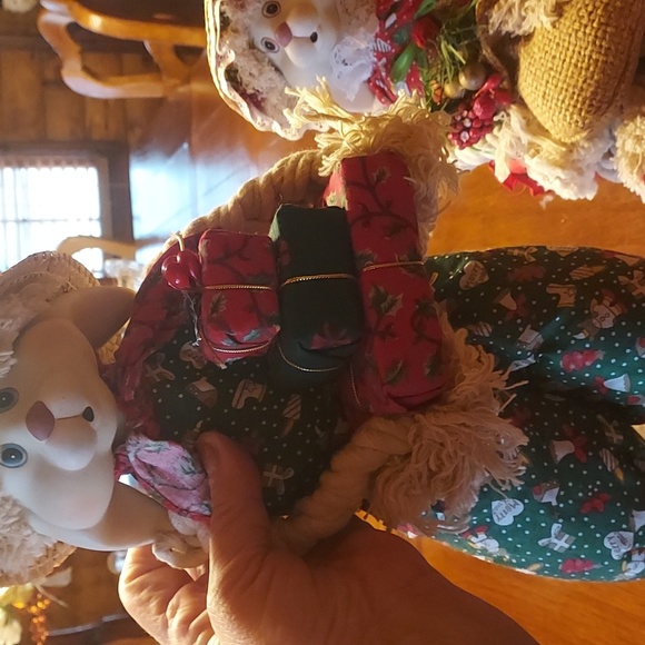 Pair of Christmas bunnies. - Picture 5 of 7